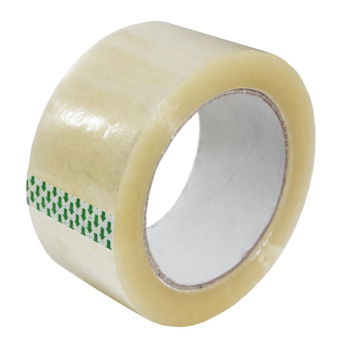 Packing Tape — Clear, 48mm x 75m (Carton of 36 Rolls)
